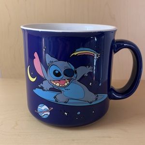 Disney's Lilo and Stitch - Stitch "Far Out" Space Blue Ceramic Mug - 20oz